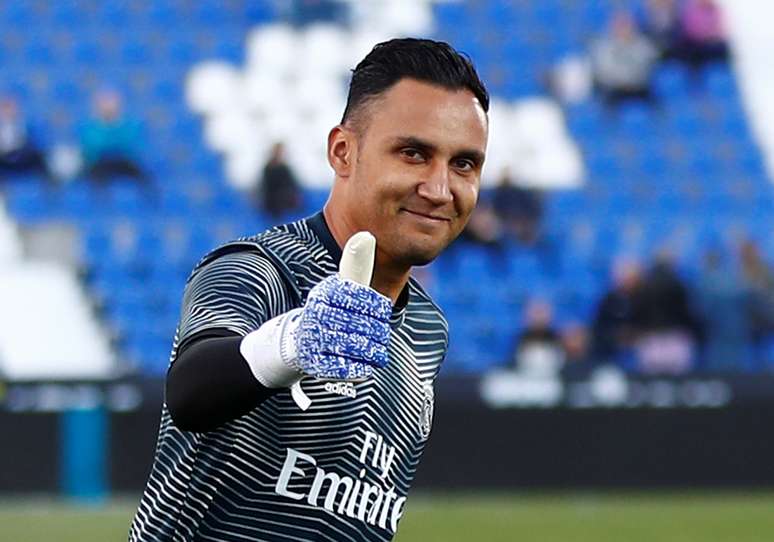 Goleiro Keylor Navas
15/04/2019
REUTERS/Juan Medina