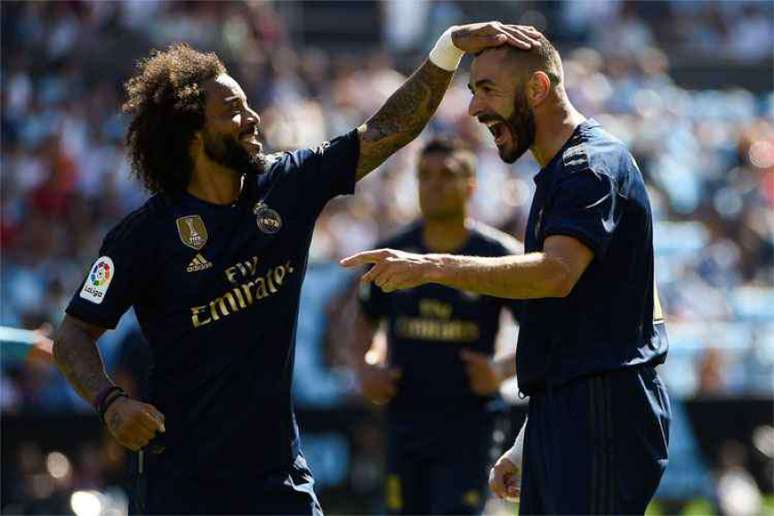 Real fez 3 a 1 no Celta de Vigo na primeira rodada (Foto: Miguel Riopa/AFP)