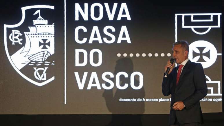 Campello, durante lançamento do projeto do CT (Foto: Rafael Ribeiro/Vasco.com.br)