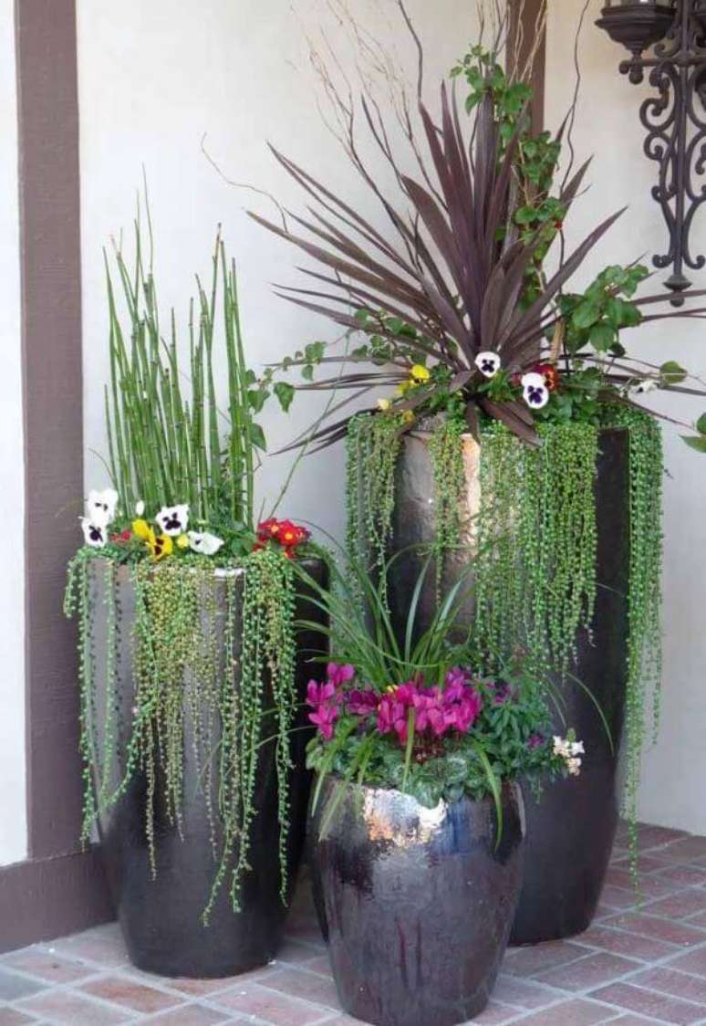 50. Escolha o vaso vietnamita cinza fica lindo para a sua casa – Por: Pinterest