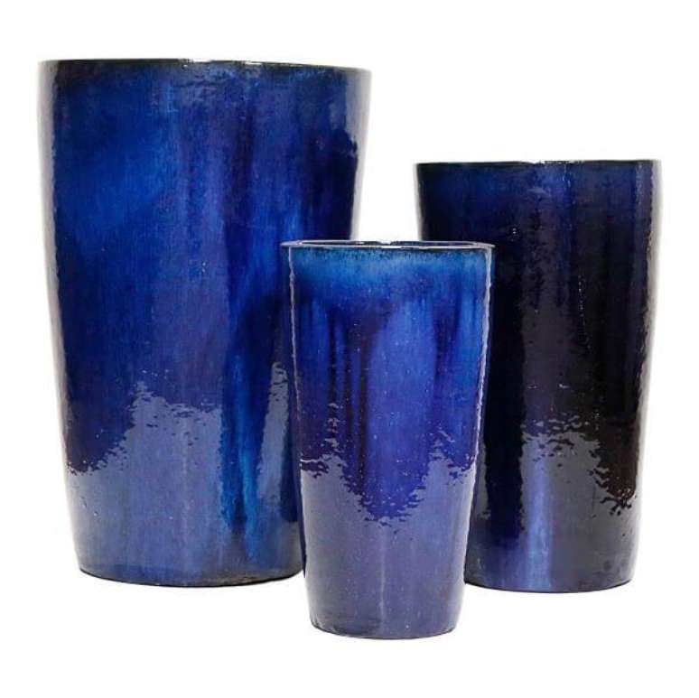 16. O vaso vietnamita azul – Por: Oridecor