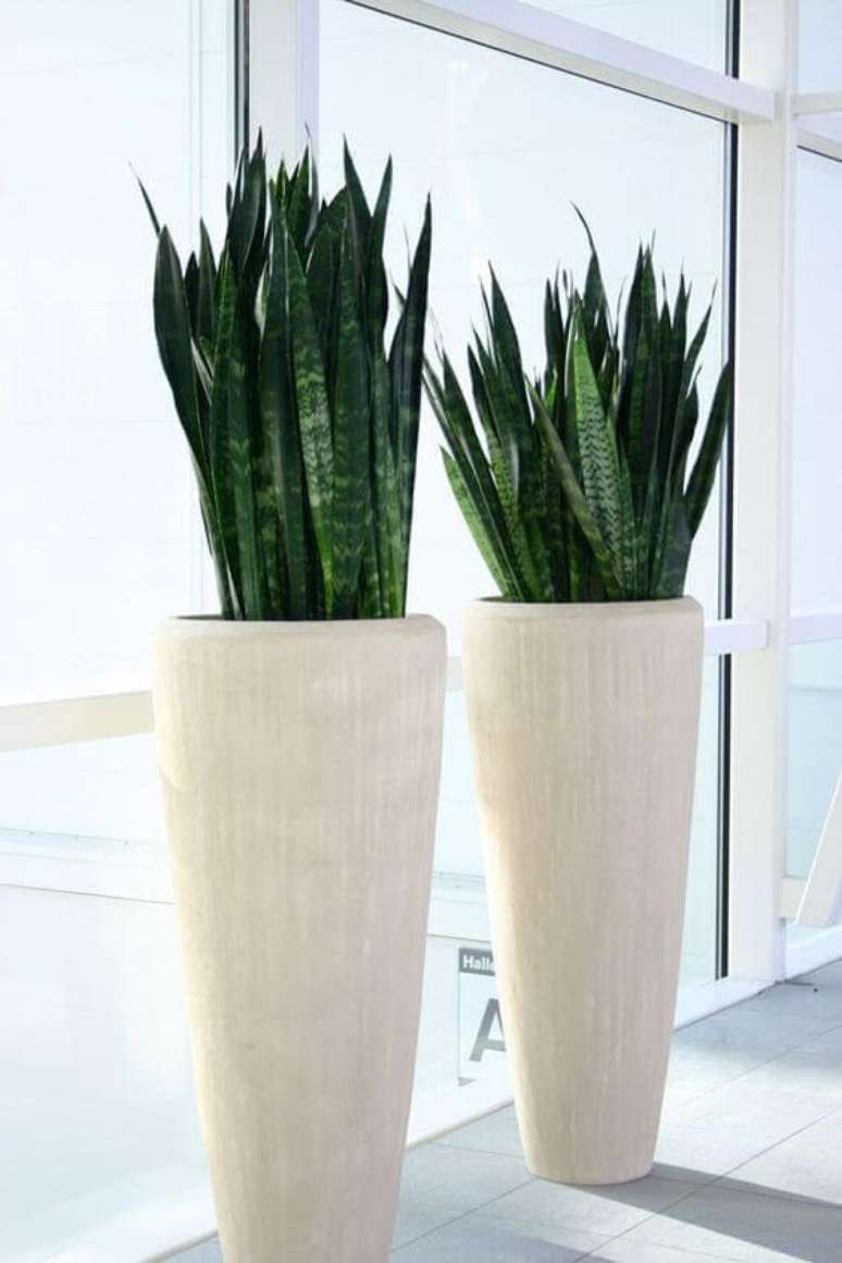 2. Use o vaso vietnamita branco para sua decoração ser ainda mais impecável – Por: Pinterest