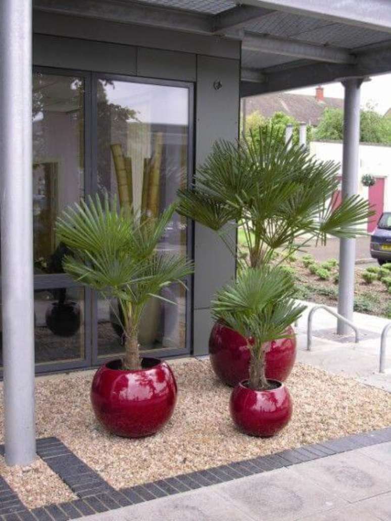 47. Os vasos vietnamitas vermelhos tamb&eacute;m podem ser redondos &ndash; Por: Pinterest