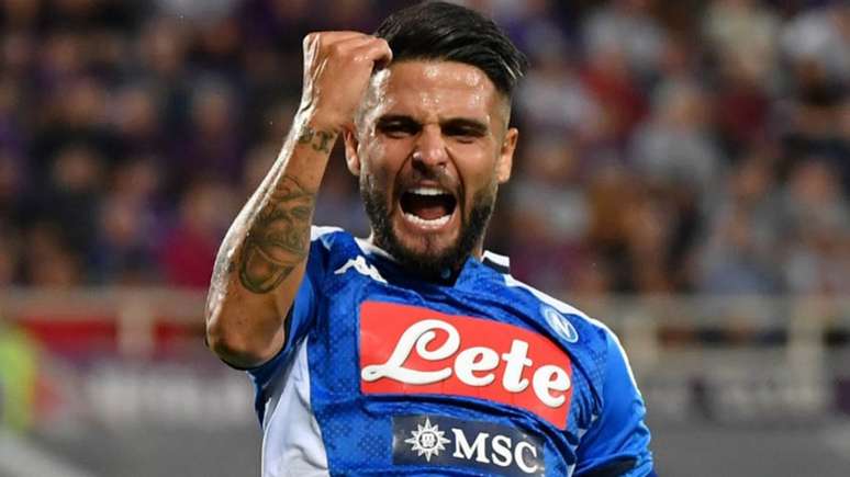 Insigne marcou duas vezes neste sábado (AFP)