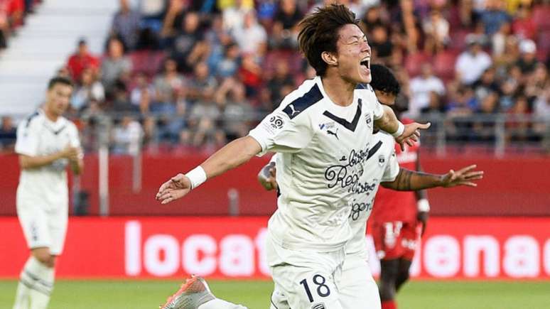 Hwang Ui-jo marcou um dos gols do Bordeaux (Reprodução Twitter/Ligue 1)