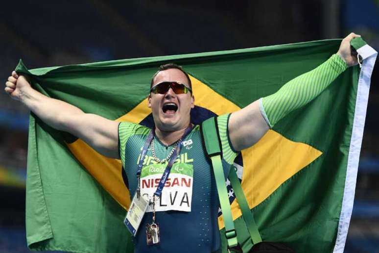 Campeão paralímpico em 2016, Alessandro Rodrigo é ouro nos Jogos Parapan-Americanos de Lima. (Foto: CHRISTOPHE SIMON / AFP)