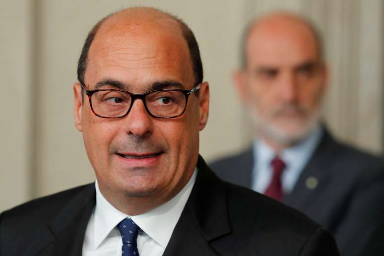 Líder do Partido Democrático da Itália, Nicola Zingaretti, em Roma
22/08/2019 REUTERS/Remo Casilli