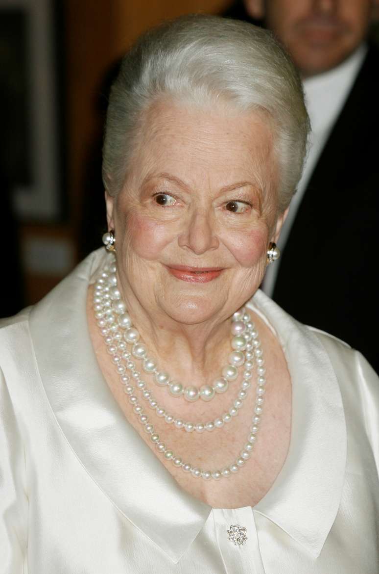 Atriz Olivia de Havilland, em Beverly Hills. 15/6/2006./File Photo