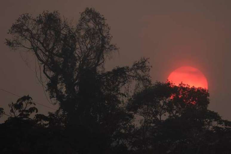 Astronauta da ISS publica foto de queimadas na Amazônia