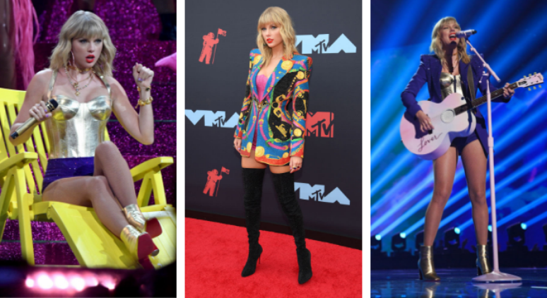 Taylor Swift (Fotos: Divulga&ccedil;&atilde;o/Versace/GettyImage)