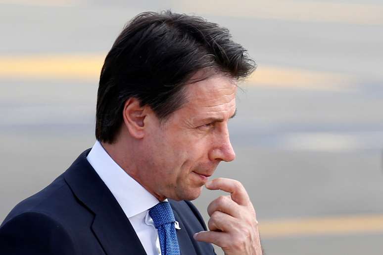 Primeiro-ministro interino da Itália, Giuseppe Conte
24/08/2019
REUTERS/Regis Duvignau