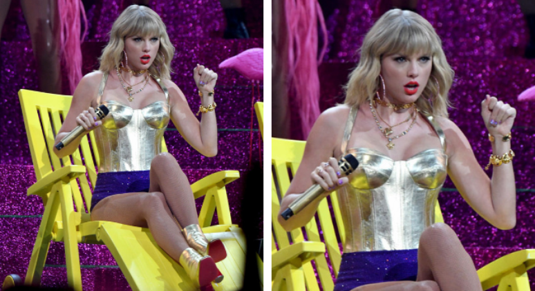 Taylor Swift (Fotos: Divulga&ccedil;&atilde;o/Versace/GettyImage)