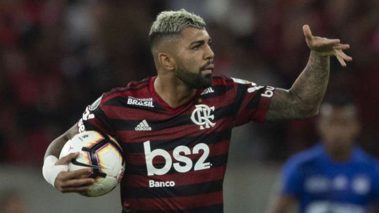 Gabigol é o artilheiro do Campeonato Brasileiro, com 12 gols (Foto: AFP)