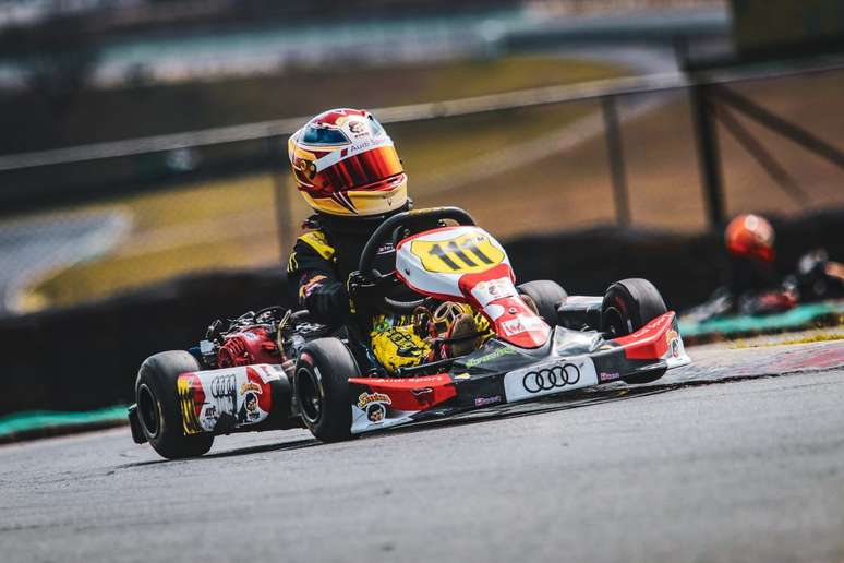 Augustus Toniolo vence duas provas na Copa Interlagos de Kart e visita grid da Corrida do Milhão