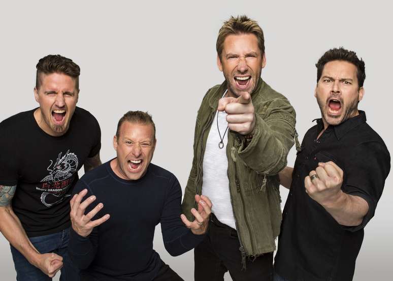 Banda Nickelback se prepara para shows no Brasil.