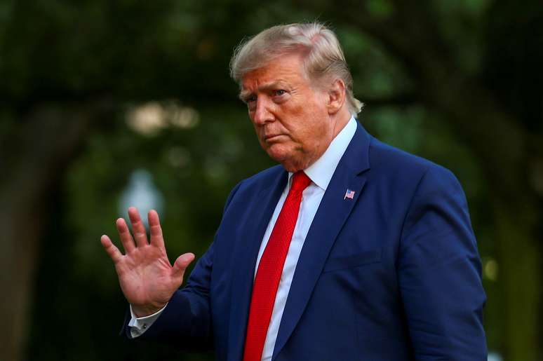 Presidente dos EUA, Donald Trump, na Casa Branca
21/08/2019 REUTERS/Tasos Katopodis