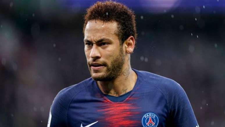 Neymar em campo pelo PSG (Foto: AFP)