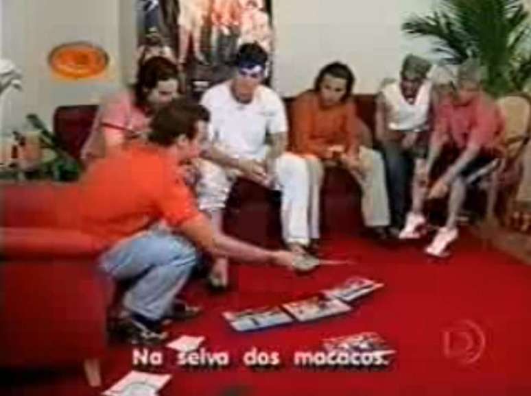 Backstreet Boys no 'Caldeirão do Huck' em 2001