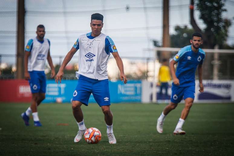 Marquinhos Gabriel vem sendo titular entre com Ceni nos últimos jogos do Cruzeiro-( Vinnicius Silva/Cruzeiro)