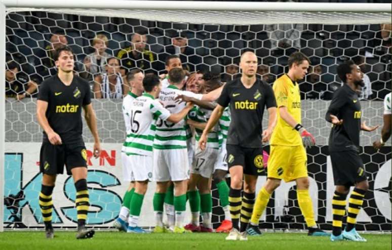 Celtic garantiu a classificação (Foto: Reprodução)