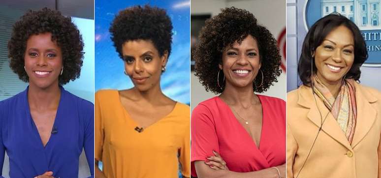 Maju Coutinho, Cynthia Martins, Luciana Barreto e Luciana Camargo usam a visibilidade na mídia para conscientizar a população contra o racismo