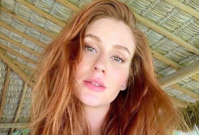 A atriz Marina Ruy Barbosa.