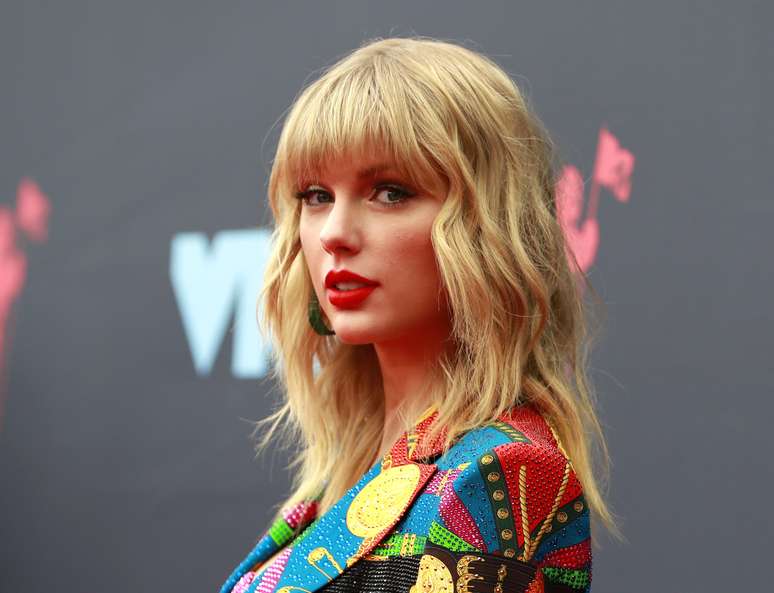 Taylor Swift no 2019 MTV Video Music Awards
26/08/2019
REUTERS/Andrew Kelly