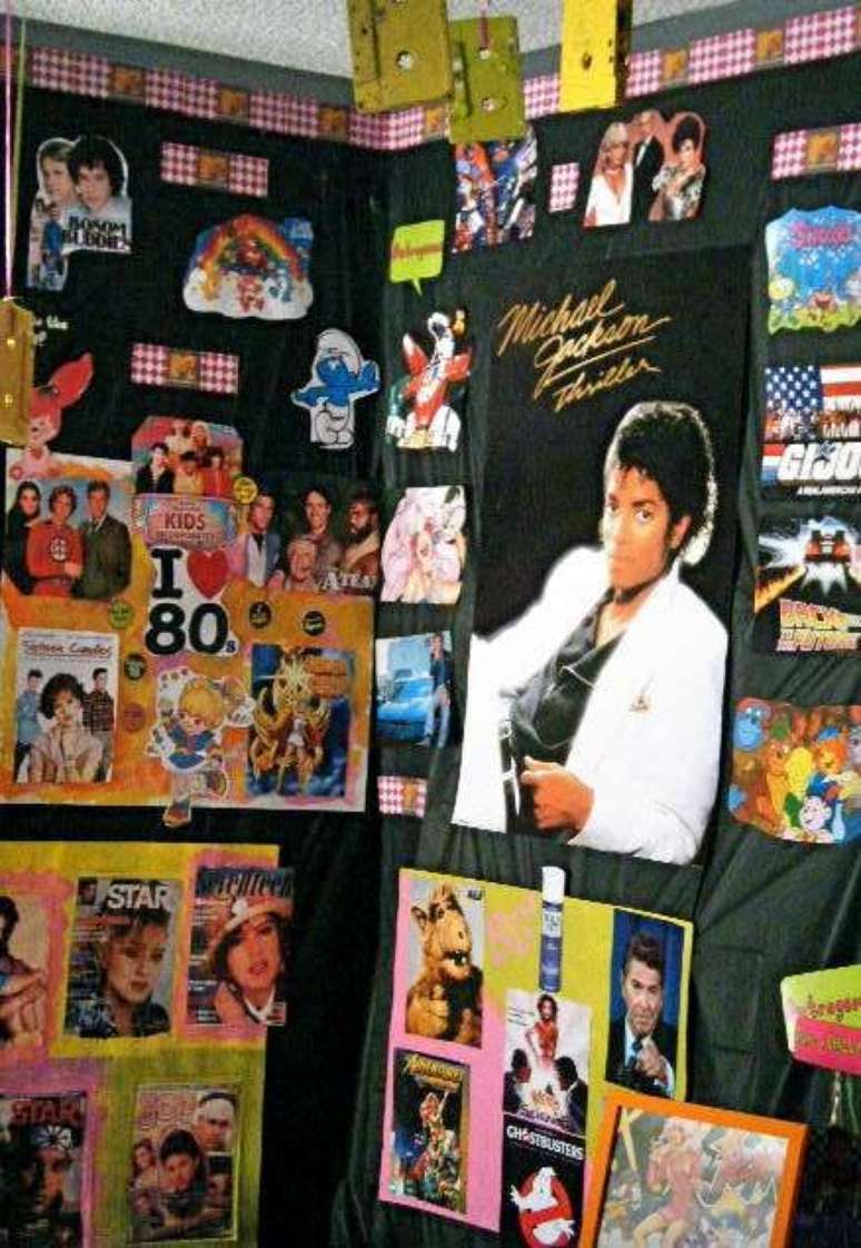 30. Fotos do per&iacute;odo s&atilde;o &oacute;timas para decorar uma festa anos 80. Foto: Catch My Party