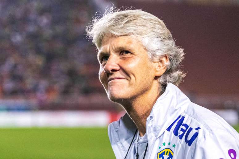 Pia Sundhage, treinadora da seleção brasileira feminina de futebol.