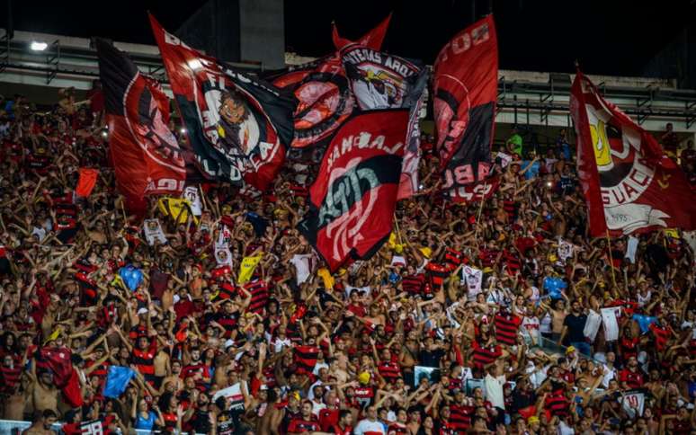 Torcida do Flamengo promete outra bonita festa no domingo (Foto: Alexandre Vidal / Flamengo)