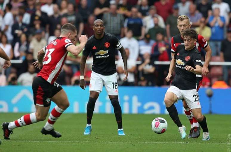 Daniel James foi um dos destaques do Manchester United (Foto: Reprodução)