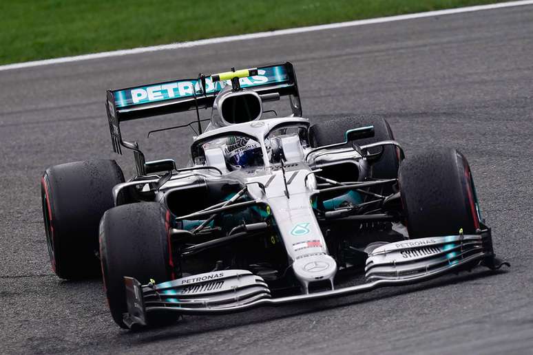 Valtteri Bottas decidiu economizar equipamento no final do GP da Bélgica