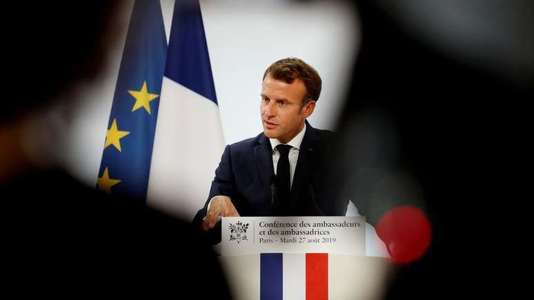 Neste ano, Macron anunciou que projeto de exploração na 'Montanha de Ouro' está suspenso por dar sinais de 'incompatibilidade' com a agenda ambiental francesa