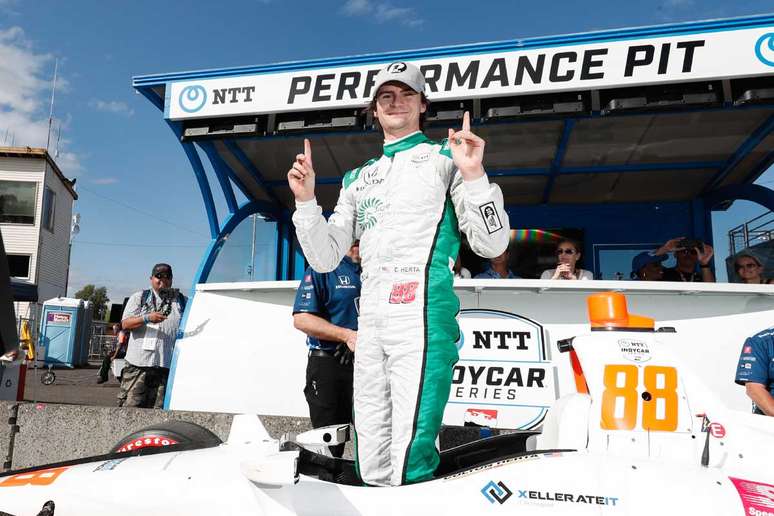 Colton Herta garante a pole para o Grande Prêmio de Portland