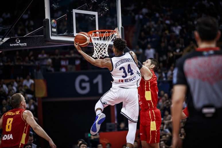 Grécia, de Antetokounmpo e EUA vencem no Mundial de Basquete (Foto: Divulgação)