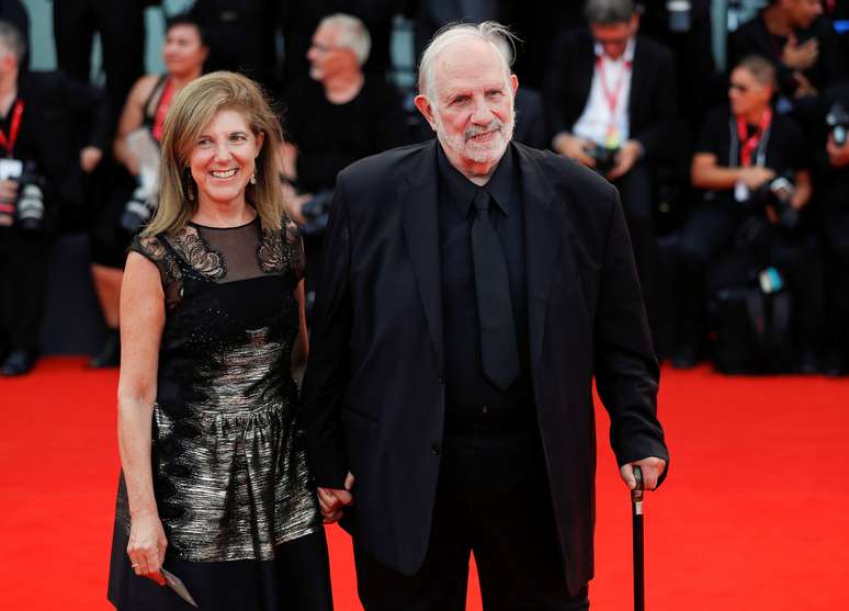 Cineasta Brian De Palma chega para exibi&ccedil;&atilde;o de filme no Festival de Veneza com editora Susan Lehman
29/08/2019
REUTERS/Yara Nardi