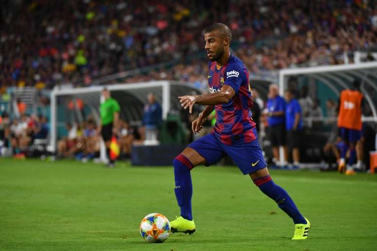 Rafinha durante amistoso do Barcelona contra o Napoli nos Estados Unidos
07/08/2019 Jasen Vinlove-USA TODAY Sports 