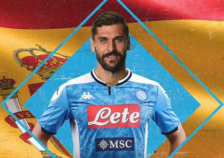 Llorente é o mais novo reforço do Napoli para a temporada (Reprodução)