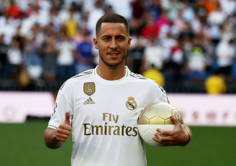 Real Madrid apresenta Eden Hazard
13/06/2019
REUTERS/Sergio Perez