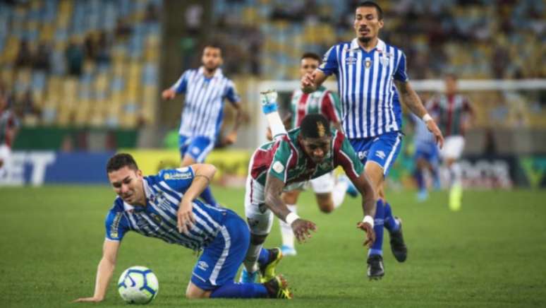 Confira a seguir a galeria especial do LANCE! com as imagens da vitória do Avaí sobre o Fluminense nesta segunda