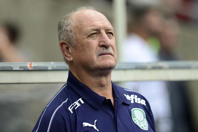 Luiz Felipe Scolari (Felipão) durante Flamengo x Palmeiras pela 17ª rodada do Campeonato Brasileiro, na tarde deste domingo (01), no Rio de Janeiro, RJ