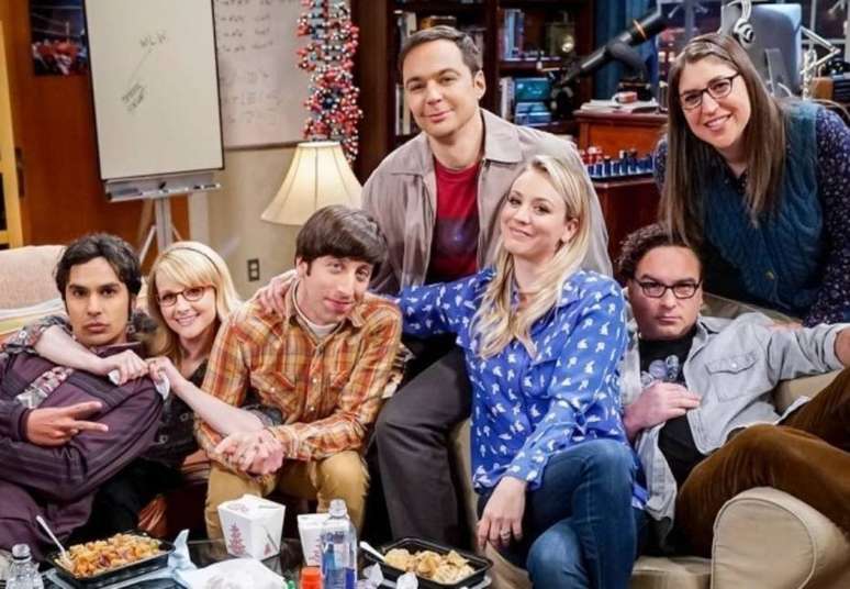Elenco de 'The Big Bang Theory'.