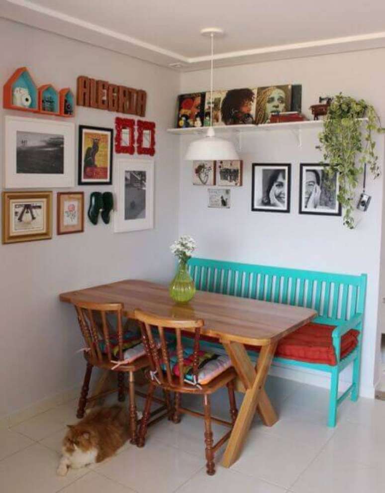 28. A almofada para cadeira pode ser uma forma de renovar a decoração – Por: Pinterest