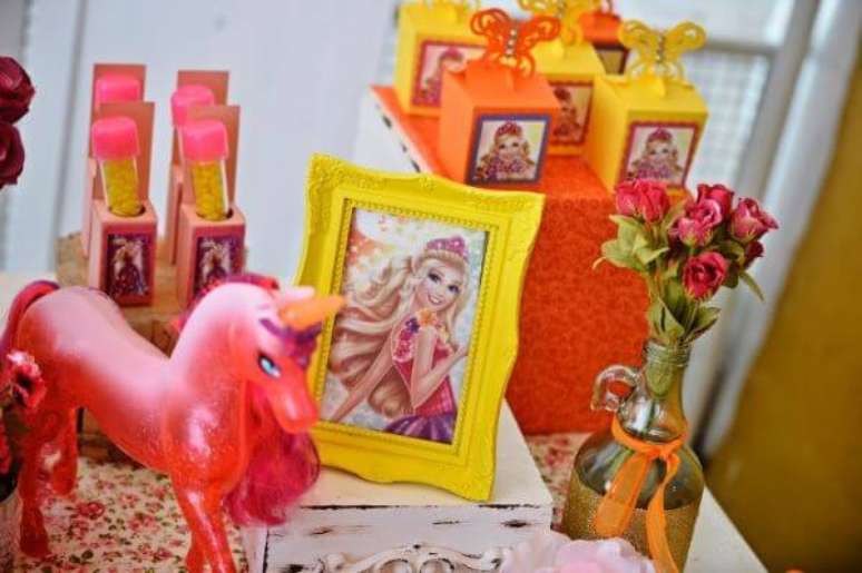 9. Decoração de festa infantil da barbie – Por: Uol