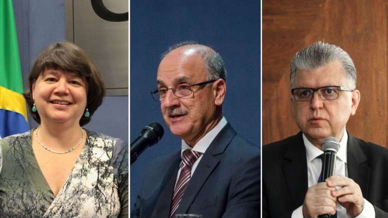 Luiza Frischeisen, Blal Dalloul e M&aacute;rio Bonsaglia integravam a lista da ANPR
