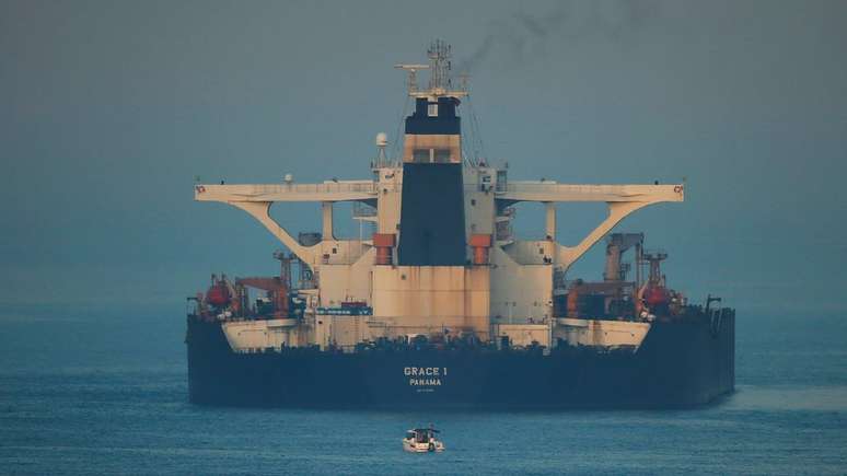 O Grace 1 desapareceu dos radares esta semana na costa da Síria