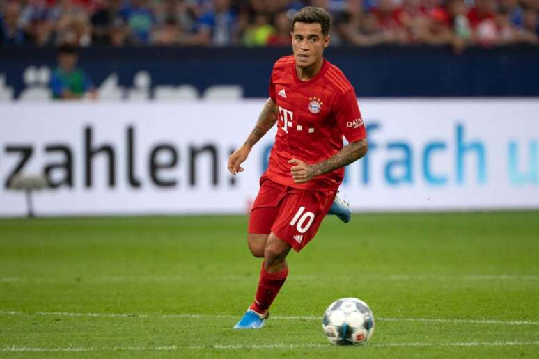 Coutinho em campo pelo Bayern (Foto: AFP)