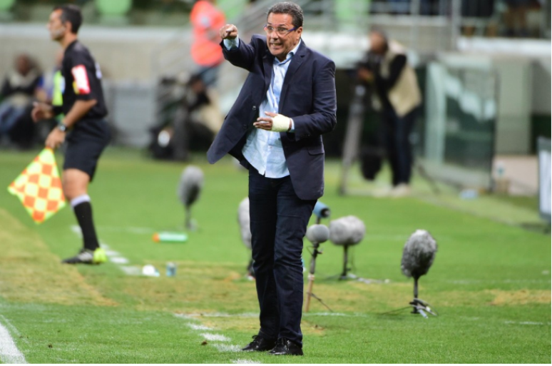 Técnico Vanderlei Luxemburgo passa por momento tenso no Cruzeiro (Foto: Djalma Vassão/Gazeta Press)
