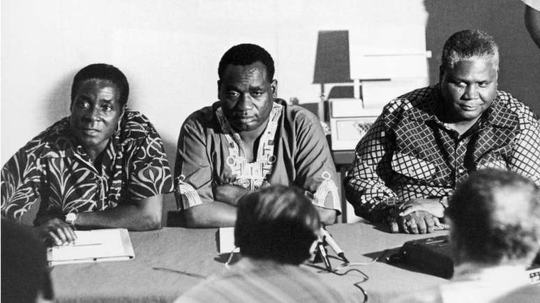 Robert Mugabe, em 1960, foi fortemente influenciado pelos ideais panafricanos