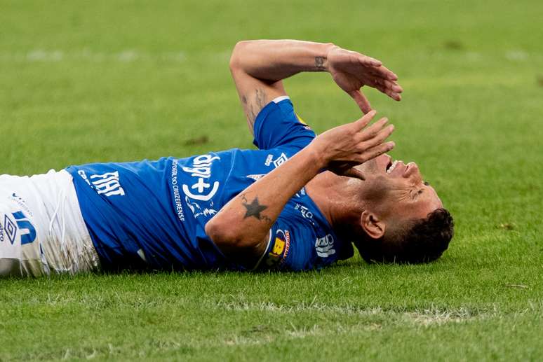 Thiago Neves, do Cruzeiro, na partida contra o Vasco, válida pela 17ª rodada do Campeonato Brasileiro 2019, no Estadio Mineirão